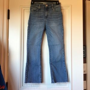 BDG High Rise Crop Kick Jeans